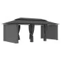 Gazebo with anthracite gray curtains 600x298x270 cm by vidaXL, Tents and gazebos - Ref: Foro24-47966, Price: 412,22 €, Discou...