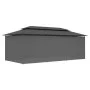 Gazebo with anthracite gray curtains 600x298x270 cm by vidaXL, Tents and gazebos - Ref: Foro24-47966, Price: 412,22 €, Discou...