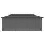 Pavillon mit anthrazitgrauen Vorhängen 600x298x270 cm von vidaXL, Zelte und Pavillons - Ref: Foro24-47966, Preis: 404,64 €, R...