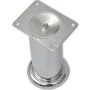 4x Chrome Round Sofa Legs 180mm by vidaXL, Chair and sofa supports - Ref: Foro24-242159, Price: 14,59 €, Discount: %