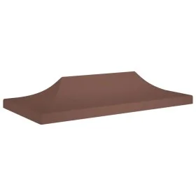 Festzeltdach für Feiern braun 6x3 m 270 g/m² von vidaXL, Abdeckungen für Zelte und Pavillons - Ref: Foro24-315332, Preis: 52,...