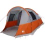 Campingzelt mit Tunnel für 4 Personen, wasserdicht, grau orange. von vidaXL, Zelte - Ref: Foro24-94633, Preis: 168,67 €, Raba...