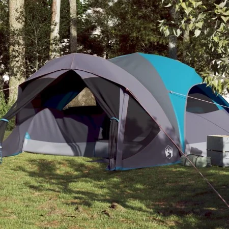 Tienda de campaña familiar para 6 personas impermeable azul de vidaXL, Tiendas de campaña - Ref: Foro24-94638, Precio: 178,10...