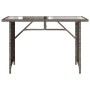 Juego de comedor jardín 2 pzas con cojines ratán sintético gris by vidaXL, Garden sets - Ref: Foro24-366331, Price: 259,76 €,...