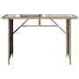 Garten-Essgruppe, 2-teilig, mit beigen Polstern aus synthetischem Rattan. von vidaXL, Gartensets - Ref: Foro24-366333, Preis:...
