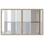 Set comedor de jardín 2 pzas con cojines ratán sintético beige