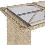 Set comedor de jardín 2 pzas con cojines ratán sintético beige by vidaXL, Garden sets - Ref: Foro24-366333, Price: 285,37 €, ...