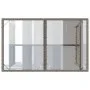 Mesa de jardín superficie de vidrio ratán PE gris 110x68x70 cm de vidaXL, Mesas de jardín - Ref: Foro24-366352, Precio: 98,03...