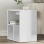 Mesas auxiliares 2 uds madera de ingeniería blanco 50x30x50 cm by vidaXL, Side tables - Ref: Foro24-840556, Price: 50,83 €, D...