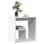 Mesas auxiliares 2 uds madera de ingeniería blanco 50x30x50 cm by vidaXL, Side tables - Ref: Foro24-840556, Price: 50,83 €, D...
