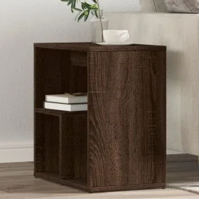 Mesa auxiliar 2 uds madera ingeniería marrón roble 50x30x50 cm by vidaXL, Side tables - Ref: Foro24-840568, Price: 53,75 €, D...