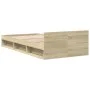 Cama con cajón madera de ingeniería roble Sonoma 90x190 cm de vidaXL, Camas y somieres - Ref: Foro24-3280785, Precio: 127,36 ...