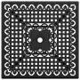 Mesa de jardín aluminio fundido negro 80x80x75 cm de vidaXL, Mesas de jardín - Ref: Foro24-4002812, Precio: 174,41 €, Descuen...