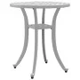 Mesa de jardín aluminio fundido blanco Ø48x53 cm by vidaXL, Garden tables - Ref: Foro24-4002825, Price: 74,64 €, Discount: %
