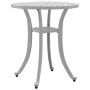 Mesa de jardín aluminio fundido blanco Ø48x53 cm by vidaXL, Garden tables - Ref: Foro24-4002825, Price: 79,41 €, Discount: %