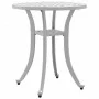 Mesa de jardín aluminio fundido blanco Ø48x53 cm by vidaXL, Garden tables - Ref: Foro24-4002825, Price: 74,64 €, Discount: %