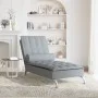Sofá diván de masaje con cojín de tela gris claro by vidaXL, Daybeds - Ref: Foro24-379443, Price: 130,86 €, Discount: %