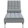 Sofá diván de masaje con cojín de tela gris claro by vidaXL, Daybeds - Ref: Foro24-379443, Price: 132,83 €, Discount: %