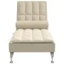 Sofá diván de masaje con cojín de tela crema by vidaXL, Daybeds - Ref: Foro24-379448, Price: 154,09 €, Discount: %