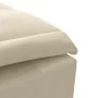 Sofá diván de masaje con cojín de tela crema by vidaXL, Daybeds - Ref: Foro24-379448, Price: 154,09 €, Discount: %