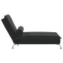 Sofá diván de masaje con cojín de terciopelo negro by vidaXL, Daybeds - Ref: Foro24-379455, Price: 103,43 €, Discount: %