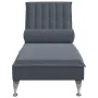 Sofá diván de masaje con cojín de terciopelo gris oscuro by vidaXL, Daybeds - Ref: Foro24-379460, Price: 132,75 €, Discount: %