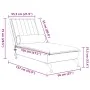 Sofá diván de masaje con cojín de terciopelo gris oscuro by vidaXL, Daybeds - Ref: Foro24-379460, Price: 132,75 €, Discount: %