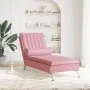 Sofá diván de masaje con cojín de terciopelo rosa by vidaXL, Daybeds - Ref: Foro24-379462, Price: 151,47 €, Discount: %
