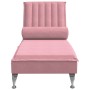 Sofá diván de masaje con cojín de terciopelo rosa by vidaXL, Daybeds - Ref: Foro24-379462, Price: 154,36 €, Discount: %