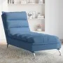 Sofá diván con cojines tela azul by vidaXL, Daybeds - Ref: Foro24-379474, Price: 172,72 €, Discount: %