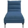 Sofá diván con cojines tela azul by vidaXL, Daybeds - Ref: Foro24-379474, Price: 172,72 €, Discount: %