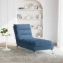 Sofá diván de masaje con cojines de tela azul by vidaXL, Daybeds - Ref: Foro24-379481, Price: 191,25 €, Discount: %