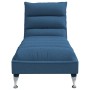 Sofá diván de masaje con cojines de tela azul by vidaXL, Daybeds - Ref: Foro24-379481, Price: 194,92 €, Discount: %