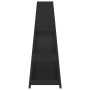 Chimenea de exterior con leñero y diseño de torre acero negro by vidaXL, Chimneys - Ref: Foro24-4005750, Price: 184,98 €, Dis...