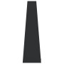 Chimenea de exterior con leñero y diseño de torre acero negro by vidaXL, Chimneys - Ref: Foro24-4005750, Price: 184,98 €, Dis...