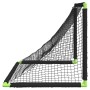 Portería de fútbol infantil plegable negra 90x64x64 cm by vidaXL, soccer goals - Ref: Foro24-4008438, Price: 42,41 €, Discoun...