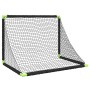 Portería de fútbol infantil plegable negra 90x64x64 cm by vidaXL, soccer goals - Ref: Foro24-4008438, Price: 42,41 €, Discoun...