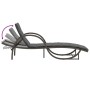 Liegestühle mit Tisch, 2 Stück, aus grauem synthetischem Rattan. von vidaXL, Liegen - Ref: Foro24-368265, Preis: 271,89 €, Ra...