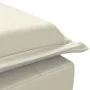 Sofá diván de masaje con cojín de terciopelo crema by vidaXL, Daybeds - Ref: Foro24-379457, Price: 153,45 €, Discount: %