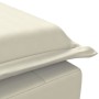 Sofá diván de masaje con cojín de terciopelo crema by vidaXL, Daybeds - Ref: Foro24-379457, Price: 134,69 €, Discount: %