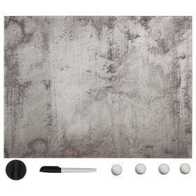 Magnetic glass wall whiteboard 80x60 cm by vidaXL, White boards - Ref: Foro24-285390, Price: 60,50 €, Discount: %