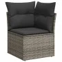 Gartenmöbel-Set, 6-teilig, mit grauen Polstern aus synthetischem Rattan. von vidaXL, Gartensets - Ref: Foro24-3267280, Preis:...
