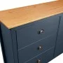Hill bedside table solid gray pine wood 125x40x80 cm by vidaXL, Sideboards - Ref: Foro24-288985, Price: 186,82 €, Discount: %