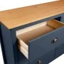 Hill bedside table solid gray pine wood 125x40x80 cm by vidaXL, Sideboards - Ref: Foro24-288985, Price: 186,82 €, Discount: %