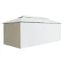 Cenador con cortinas 600x298x270 cm blanco 180g/m² de vidaXL, Carpas y cenadores - Ref: Foro24-310073, Precio: 390,88 €, Desc...