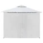 Cenador con cortinas 600x298x270 cm blanco 180g/m² de vidaXL, Carpas y cenadores - Ref: Foro24-310073, Precio: 390,88 €, Desc...