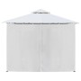 Gazebo with curtains 600x298x270 cm white 180g/m² by vidaXL, Tents and gazebos - Ref: Foro24-310073, Price: 396,52 €, Discoun...