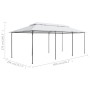 Gazebo with curtains 600x298x270 cm white 180g/m² by vidaXL, Tents and gazebos - Ref: Foro24-310073, Price: 396,52 €, Discoun...