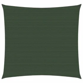 Dark green HDPE sail shade 160 g/m² 2x2 m by vidaXL, Umbrellas - Ref: Foro24-311437, Price: 20,69 €, Discount: %