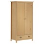 Armario de 2 puertas Hill madera maciza pino 89x50x170cm de vidaXL, Armarios roperos - Ref: Foro24-288947, Precio: 236,14 €, ...